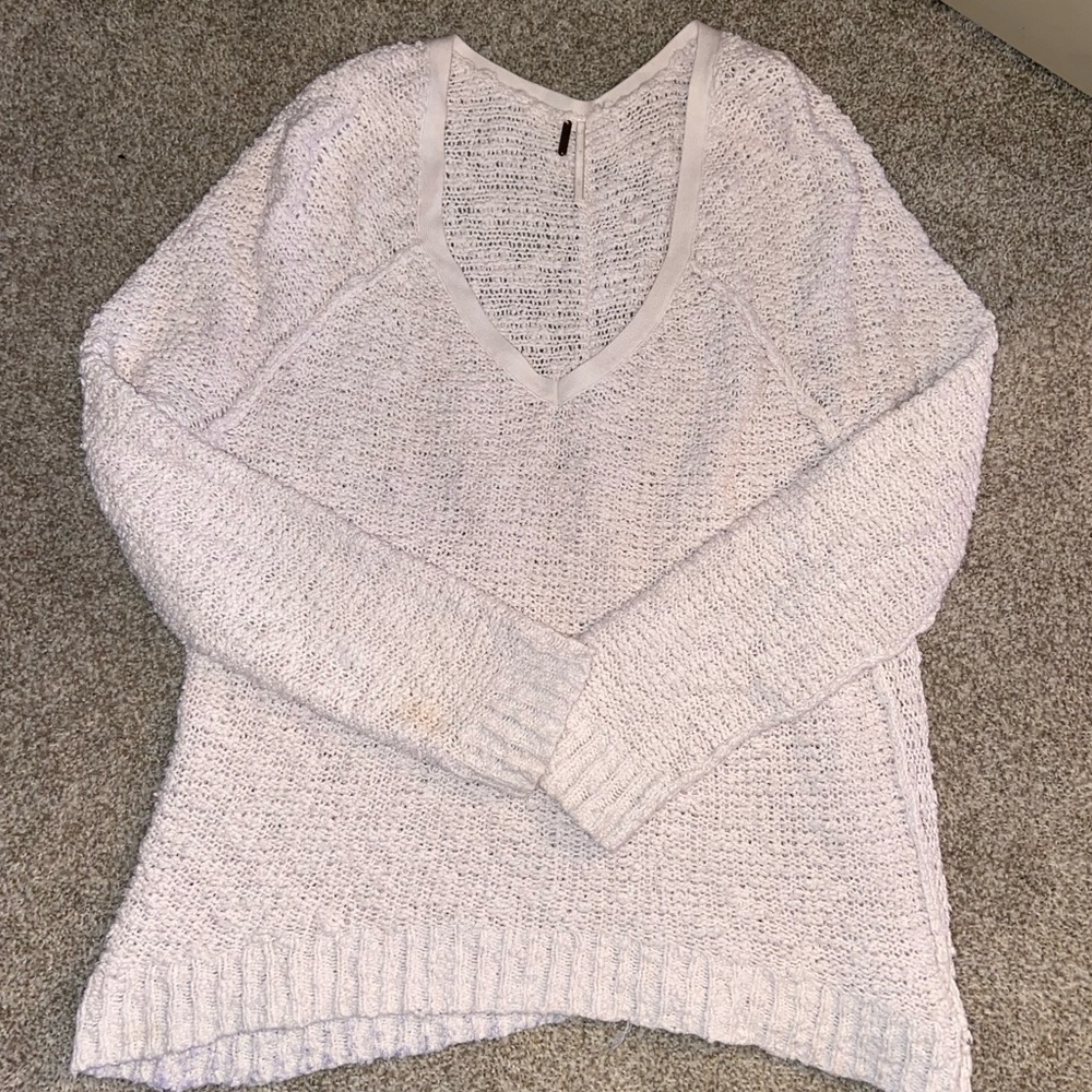 Free People Sweater (Off-White/Cream)